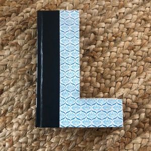 Cute Unique Letter “L” Book Decor